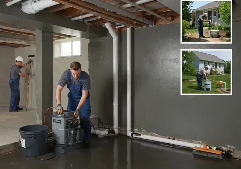 Basement Waterproofing and Flood Prevention process in Grant Park, IL